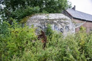 Ligne Maginot - BEF 673 - CENSE DE CHOQUES NORD EST - (Blockhaus pour arme infanterie) - Les créneaux sont maçonnés