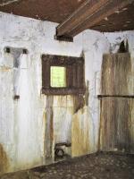 Ligne Maginot - TRAUTBACH OUEST - (Blockhaus pour arme infanterie) - Chambre de tir Ouest
Créneau pour jumelage de mitrailleuses Reibel et Mitrailleuse de 13,2mm sur bi-rail