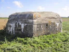 Ligne Maginot - BEF 329 - LA COUTURE SUD 3 - (Blockhaus pour arme infanterie) - Face orientée côté nord-ouest.