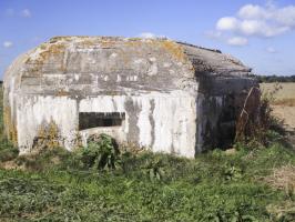Ligne Maginot - BEF 329 - LA COUTURE SUD 3 - (Blockhaus pour arme infanterie) - Face orientée côté nord-est.