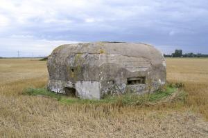 Ligne Maginot - BEF 662 - LA COUTURE SUD 4 - (Blockhaus pour arme infanterie) - Face orientée côté est.