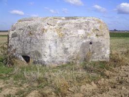 Ligne Maginot - BEF 660 - LA COUTURE SUD 1 - (Blockhaus pour arme infanterie) - Face orientée côté sud.