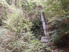 Ligne Maginot - MONT DES WELCHES - A21 - (Ouvrage d'artillerie) - Entrée des hommes
Ce qu'il en reste. L'ensemble a été merlonné et disparaît sous la végétation.