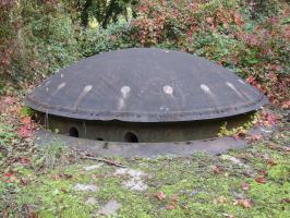 Ligne Maginot - MONT DES WELCHES - A21 - (Ouvrage d'artillerie) - Bloc 4
Tourelle pour canons de 75mm.