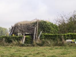 Ligne Maginot - BEF 410 - HAMEAU de l'HOTEL Ouest 1 (Blockhaus pour arme infanterie) - Vu de la rue Clémenceau.