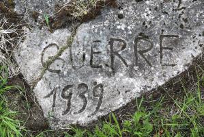 Ligne Maginot - EINSELING - A36 - (Ouvrage d'infanterie) - Inscription guerre 1939