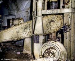 Ligne Maginot - KERFENT - A34 - (Ouvrage d'infanterie) - Bloc 1
Balancier et ventilateur air vicié de la tourelle