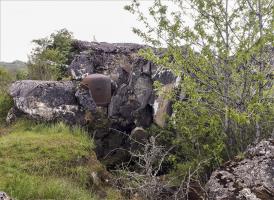 Ligne Maginot - EINSELING SUD - C73 - (Casemate d'infanterie) - Les ruines de la casemate
