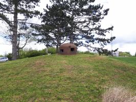 Ligne Maginot - EINSELING SUD - C73 - (Casemate d'infanterie) - La cloche GFM Nord récupéré et exposée au Mémorial des résistants et déportés