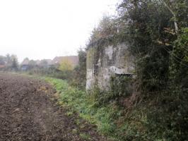 Ligne Maginot - BEF 529 - CENSE MONTURY Nord 2 (Observatoire d'artillerie) - Situé dans une propriété privée, en limite d'un champ cultivé.