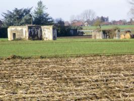 Ligne Maginot - BEF 580 - MOULIN du MARAIS Sud 1 (Blockhaus pour arme infanterie) - Les deux blockhaus Moulin du Marais Sud 2 et 1