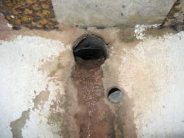 Ligne Maginot - MONTBRONN ( FROMBURGERWALD ) - (PC) - L'intérieur
L'entrée des câbles