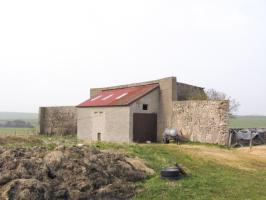 Ligne Maginot - BINING - (Stand de tir) - Le bâtiment cible
