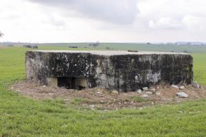 Ligne Maginot - BININGERWIESE 1 - (Blockhaus pour canon) - Façade arrière