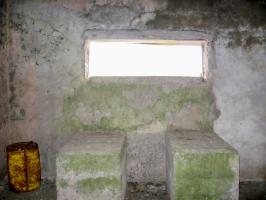 Ligne Maginot - BREITWIESE 2 - (Blockhaus pour canon) - Le créneau du canon