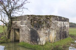 Ligne Maginot - DORFWIESE 1 - (Blockhaus pour arme infanterie) - Façade arrière