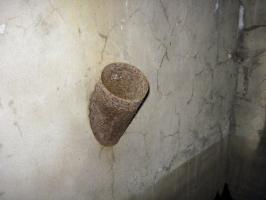 Ligne Maginot - ELSENBERG 1 - (Casemate d'infanterie) - Défense de l'entrée
Tube permettant la fixation d’une goulotte lance-grenades