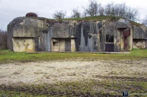 Ligne Maginot - WELSCHHOF - (Ouvrage d'infanterie) - Bloc 1
Sur le dessus la cloche GFM de type B