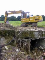 Ligne Maginot - GARTEN 1 - (Blockhaus pour arme infanterie) - Façade arriere