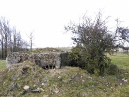 Ligne Maginot - GAIKLINGEN EST - (Blockhaus pour canon) - Façade arrière