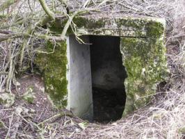 Ligne Maginot - GARTEN 6 - (Blockhaus pour arme infanterie) - L'entrée du blockhaus