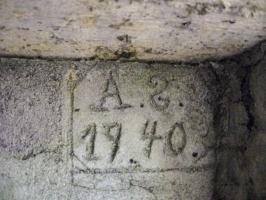 Ligne Maginot - GARTEN 6 - (Blockhaus pour arme infanterie) - L'année de construction de l'abri
Le blockhaus a été construit en 1939 et l'abri rajouté en 1940