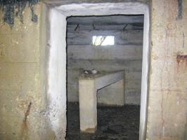 Ligne Maginot - GARTEN 6 - (Blockhaus pour arme infanterie) - Le créneau mitrailleuse et la tablette de tir