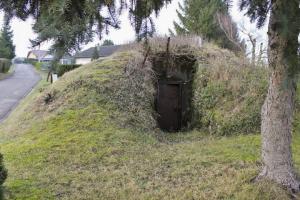 Ligne Maginot - GROS REDERCHING OUEST (AVANT POSTE) - (Blockhaus pour arme infanterie) - La facade arriere