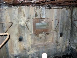 Ligne Maginot - HAMMELSWIESE 10 - (Blockhaus pour arme infanterie) - L'intérieur
Créneau mitrailleuse