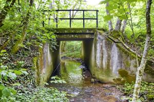 Ligne Maginot - VF60 - ANTENNE DE L'OUVRAGE DU FOUR-à-CHAUX - (RESEAU - Voie 60 - Antenne ou rocade ferroviaire) - 6 - PONT SUR LE SCHMELZBACH