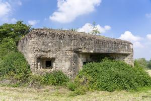 Ligne Maginot - B250 - NOUVEAU MONDE - (Blockhaus pour canon) - Façade Est