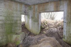 Ligne Maginot - HILLEN NORD - (Blockhaus pour canon) - L'intérieur