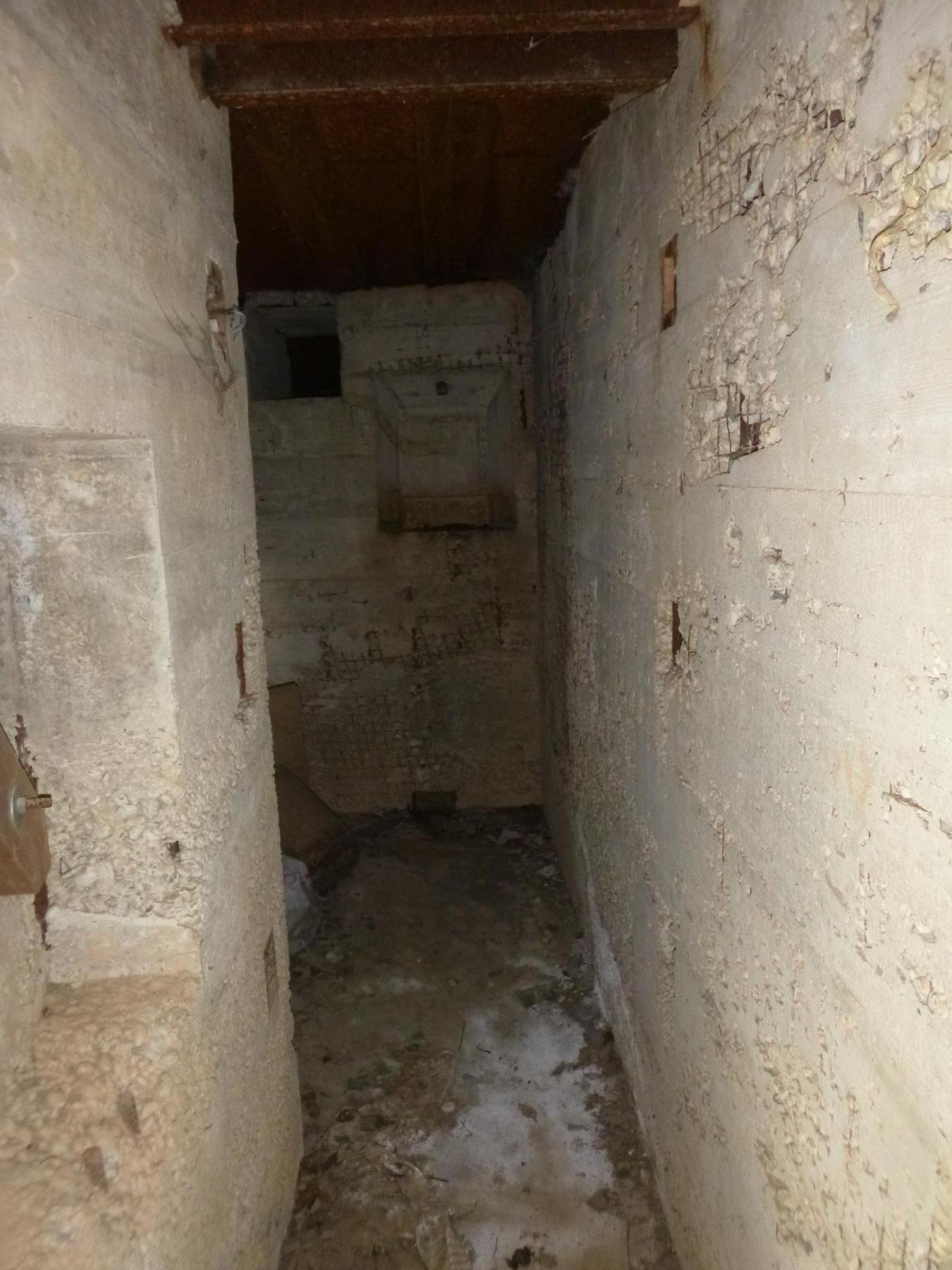 Ligne Maginot - FROESCHWILLER OUEST - (Casemate d'infanterie) - Répartition des pièces