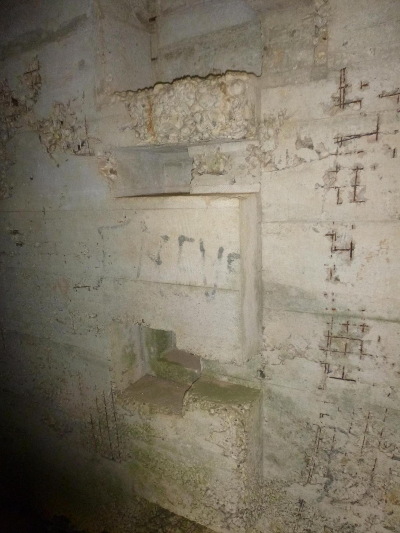 Ligne Maginot - FROESCHWILLER OUEST - (Casemate d'infanterie) - Répartition des pièces