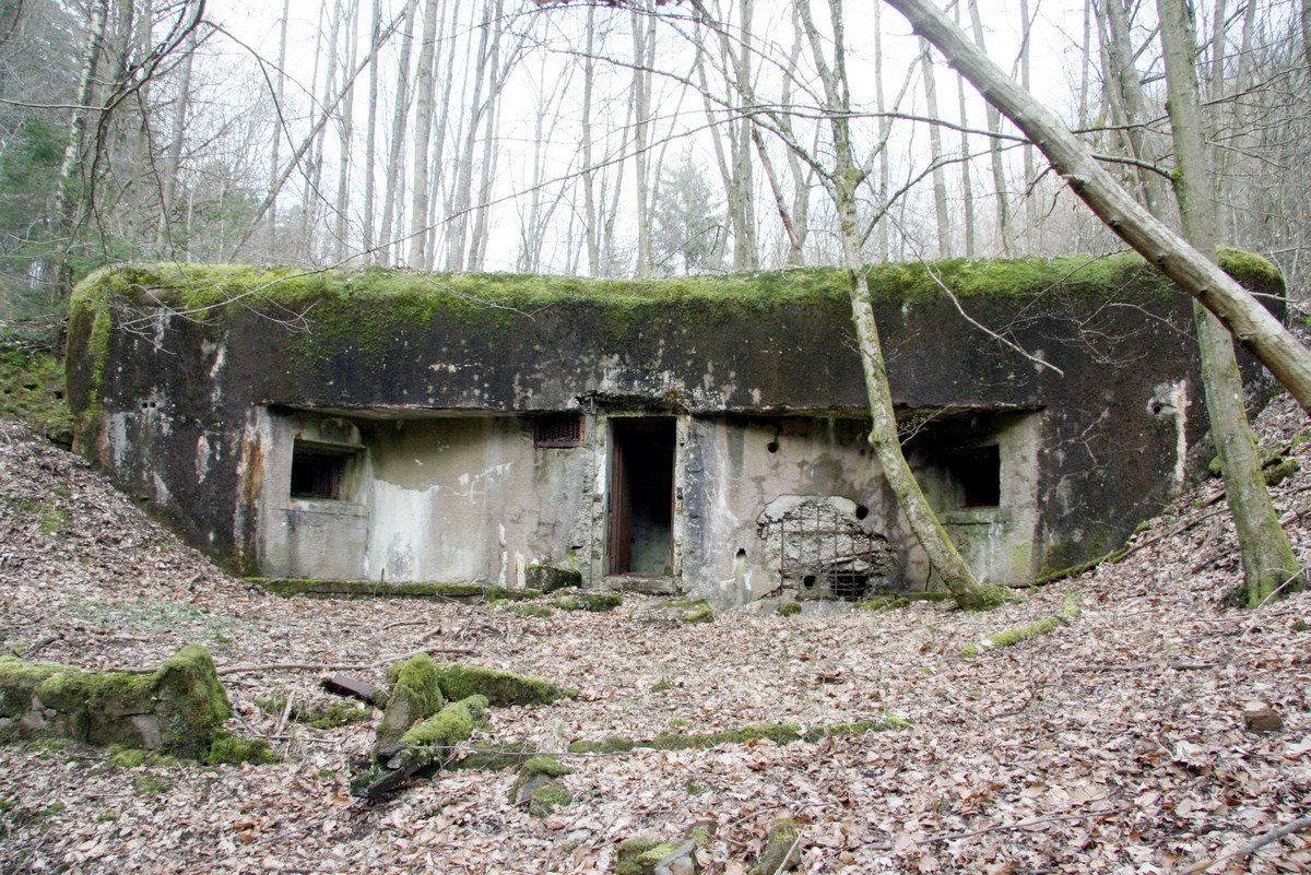 Ligne Maginot - TRAUTBACH OUEST - (Blockhaus pour arme infanterie) - La façade arrière
