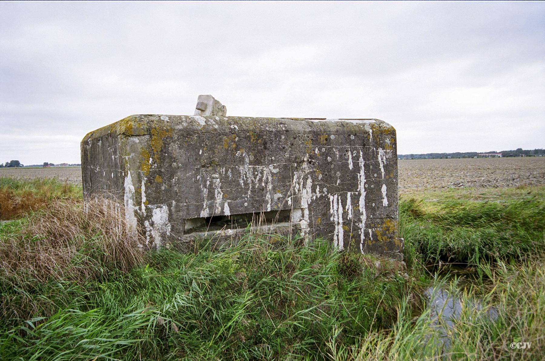 Ligne Maginot - B46 - MOERES GRACHT (Blockhaus pour arme infanterie) -  - Caspar Vermeulen