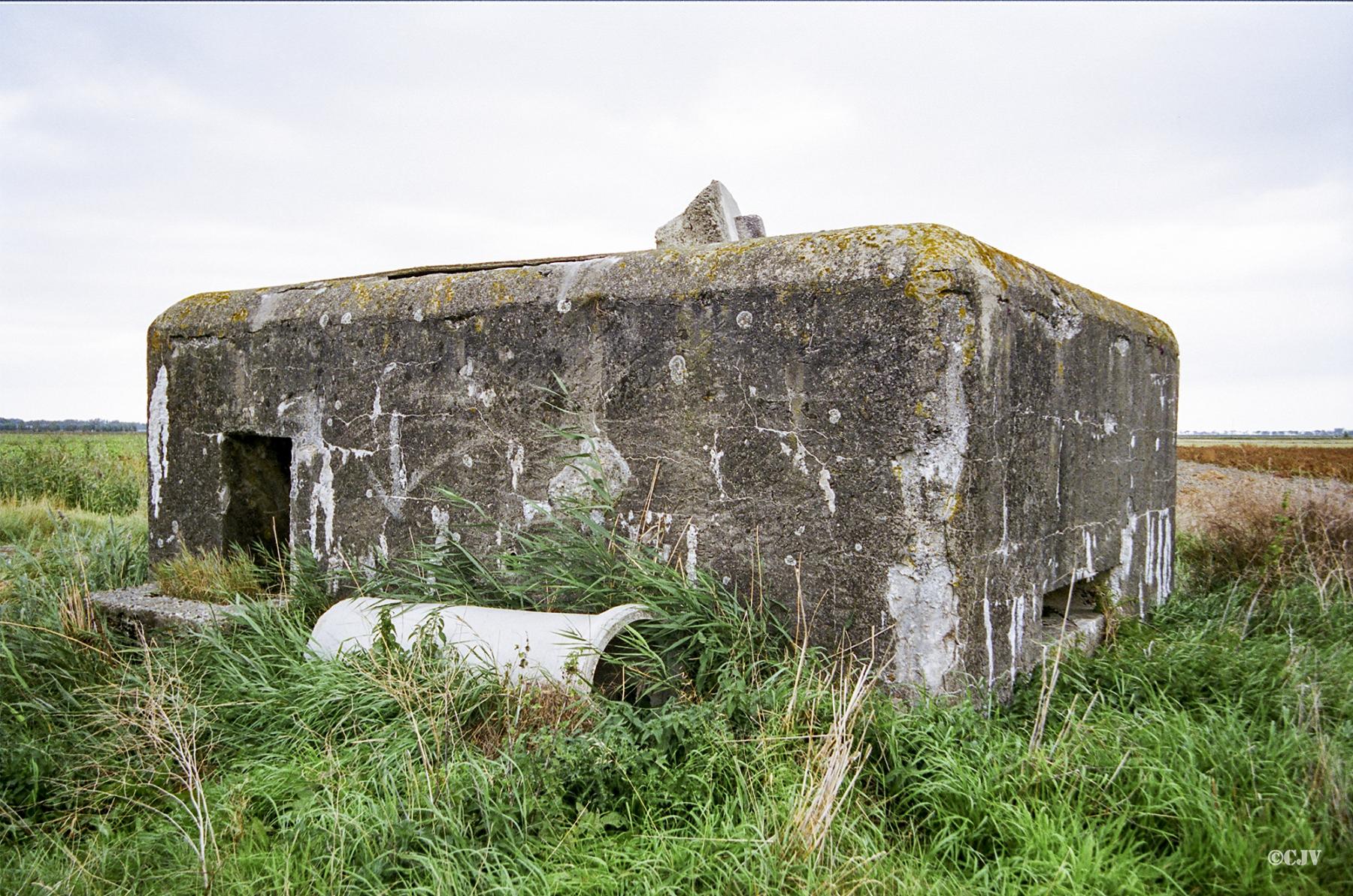 Ligne Maginot - B46 - MOERES GRACHT (Blockhaus pour arme infanterie) - 