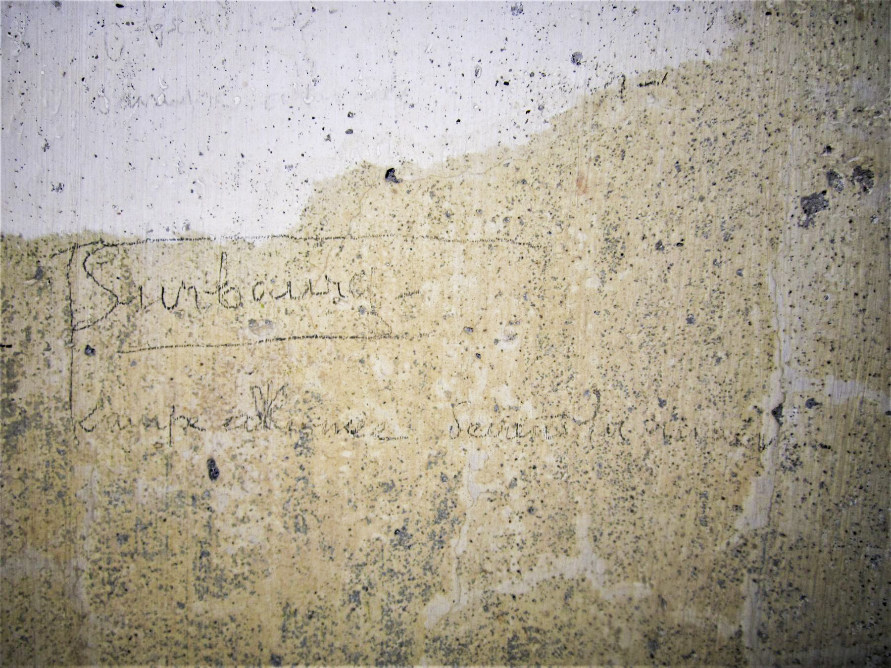 Ligne Maginot - HARDT 1 - (Blockhaus pour arme infanterie) - Graffiti