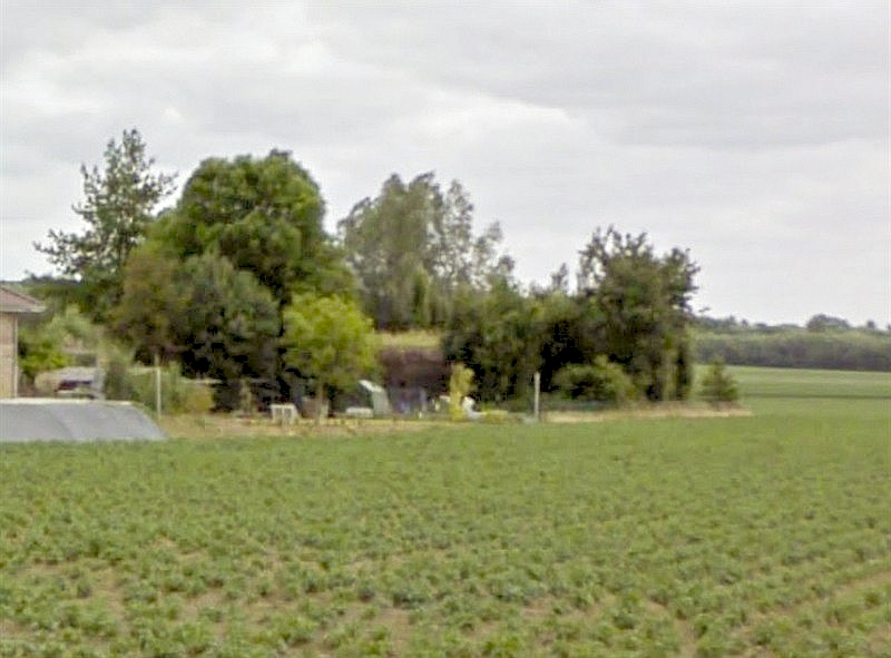 Ligne Maginot - B199 - CHAMPS SAINT ANTOINE (Blockhaus pour canon) - Vu de la route