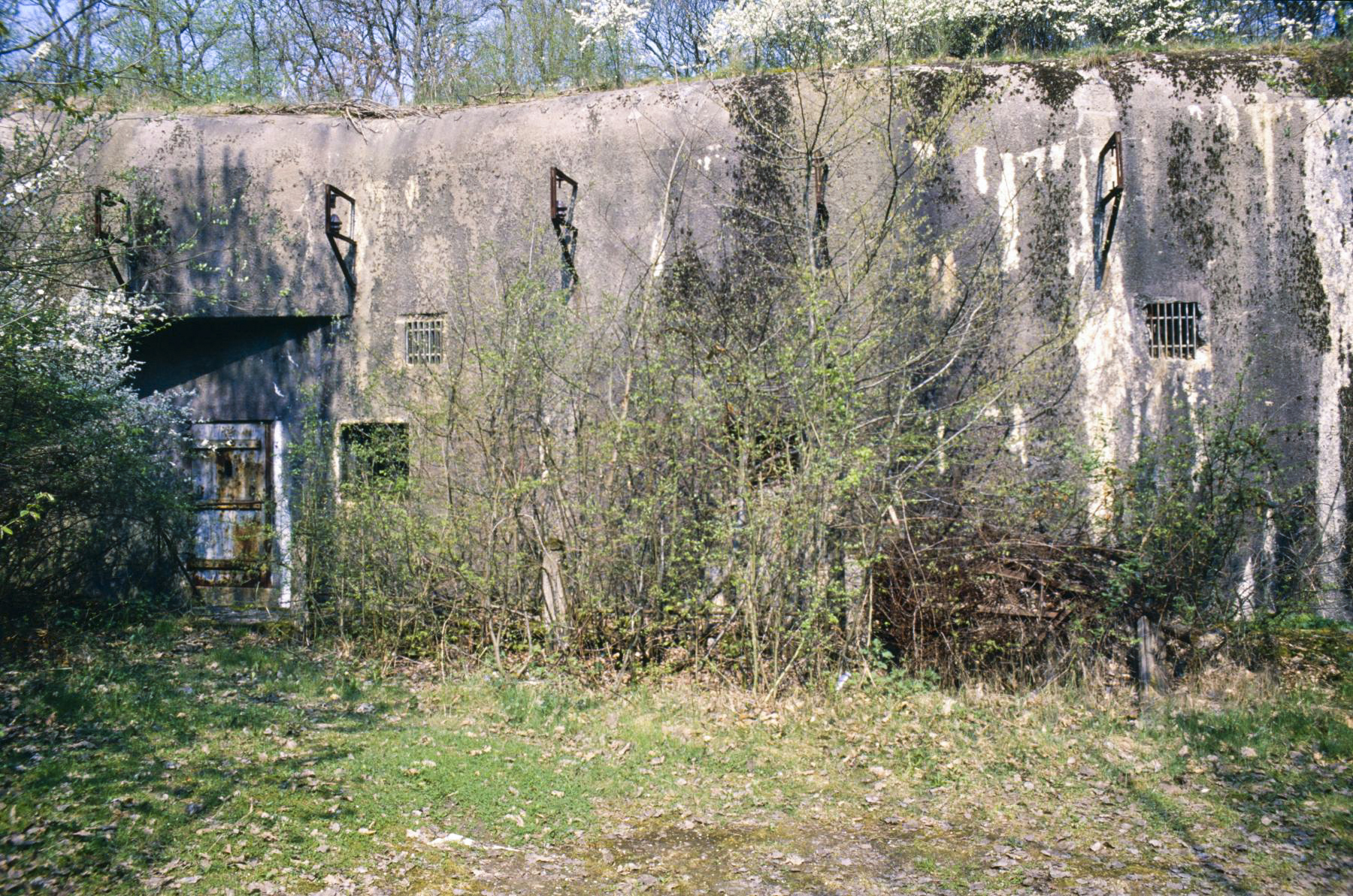 Ligne Maginot - RIPPERT - X13 (QUARTIER KARRE - II/168°RIF) - (Abri) - L'abri en 1989
