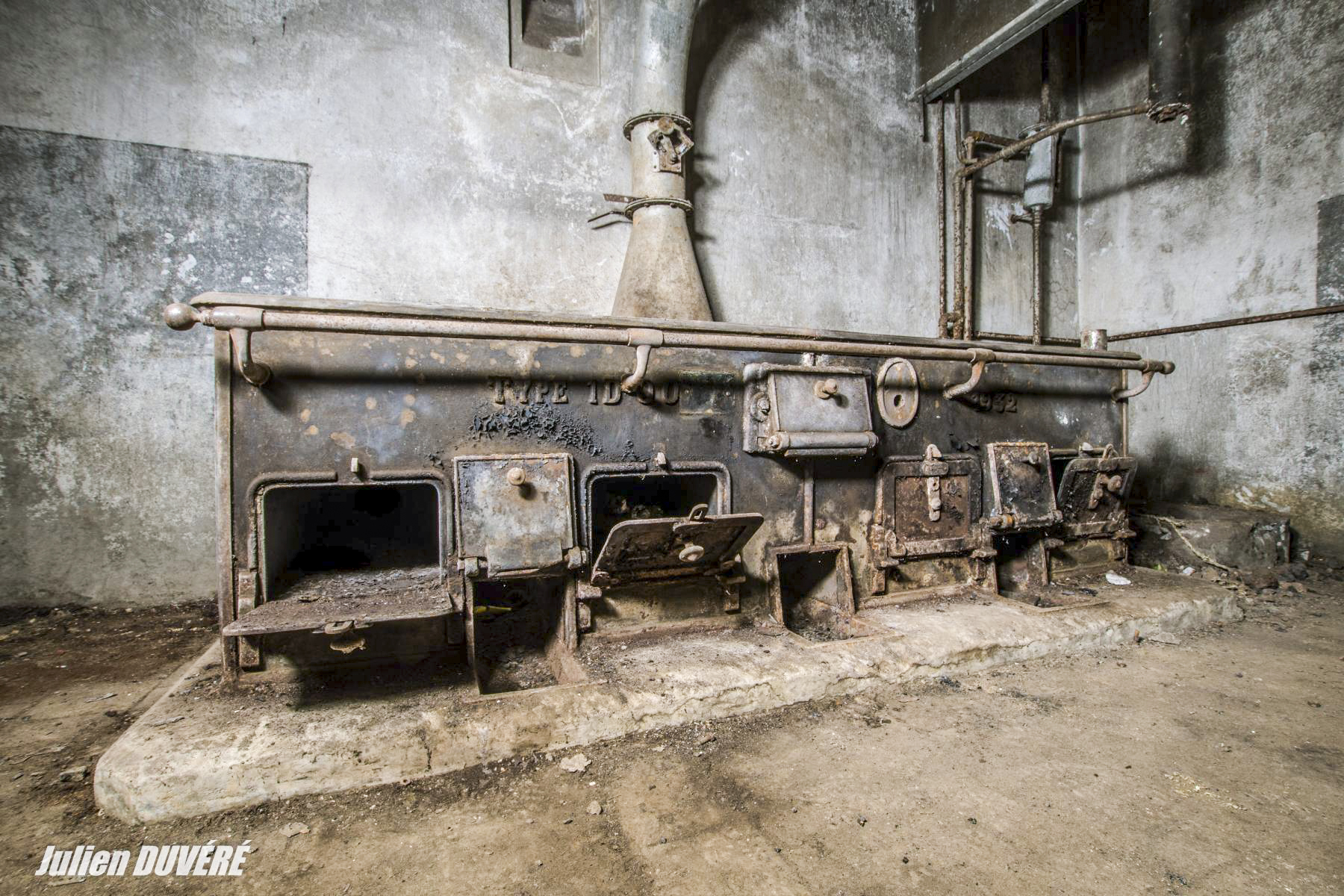 Ligne Maginot - RIPPERT - X13 (QUARTIER KARRE - II/168°RIF) - (Abri) - La cuisinière.
