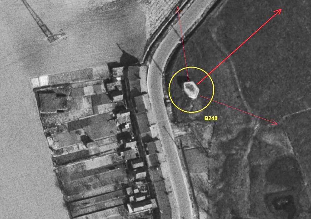 Ligne Maginot - B248 - MAISONS CATTEAU - (Blockhaus pour canon) - 