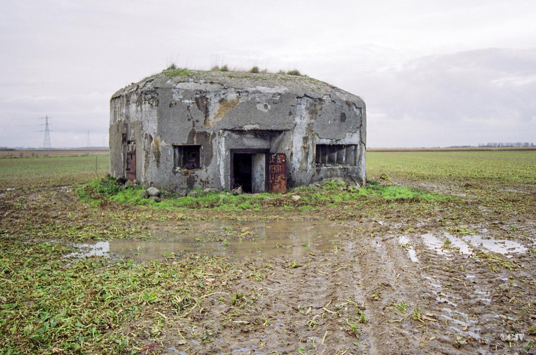 Ligne Maginot - B311 - LA COUTURE - (Blockhaus pour canon) - 