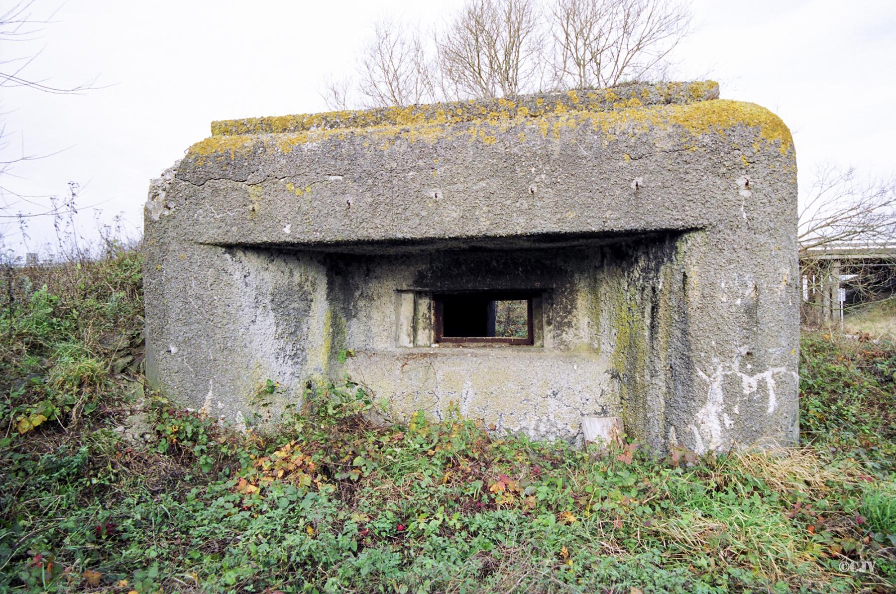 Ligne Maginot - B313 - GRUSON NORD-OUEST - (Blockhaus pour canon) - 