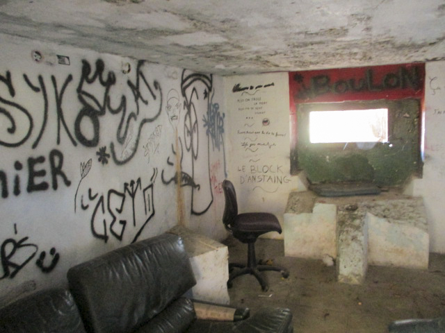 Ligne Maginot - B313 - GRUSON NORD-OUEST - (Blockhaus pour canon) - Vue d'intérieur - Smardz Félix