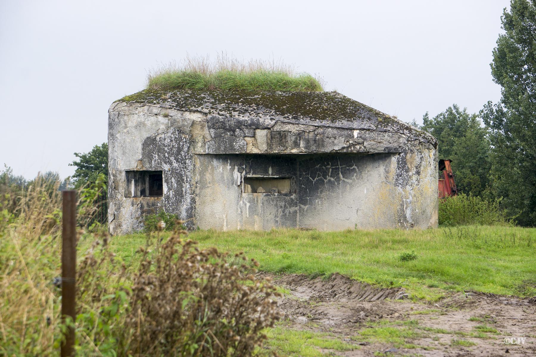 Ligne Maginot - B358 - LA BOUGRIE OUEST - (Blockhaus pour canon) - 