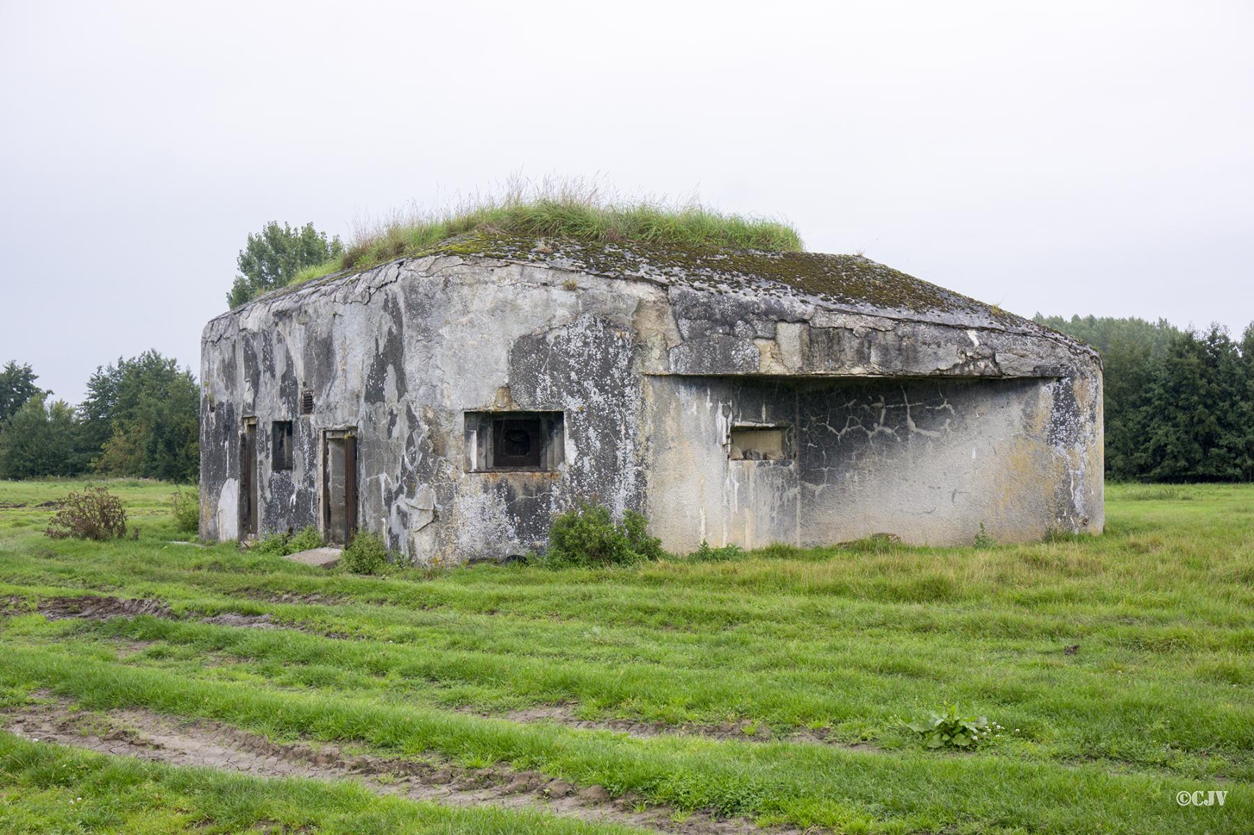 Ligne Maginot - B358 - LA BOUGRIE OUEST - (Blockhaus pour canon) -  - Lia VERMEULEN