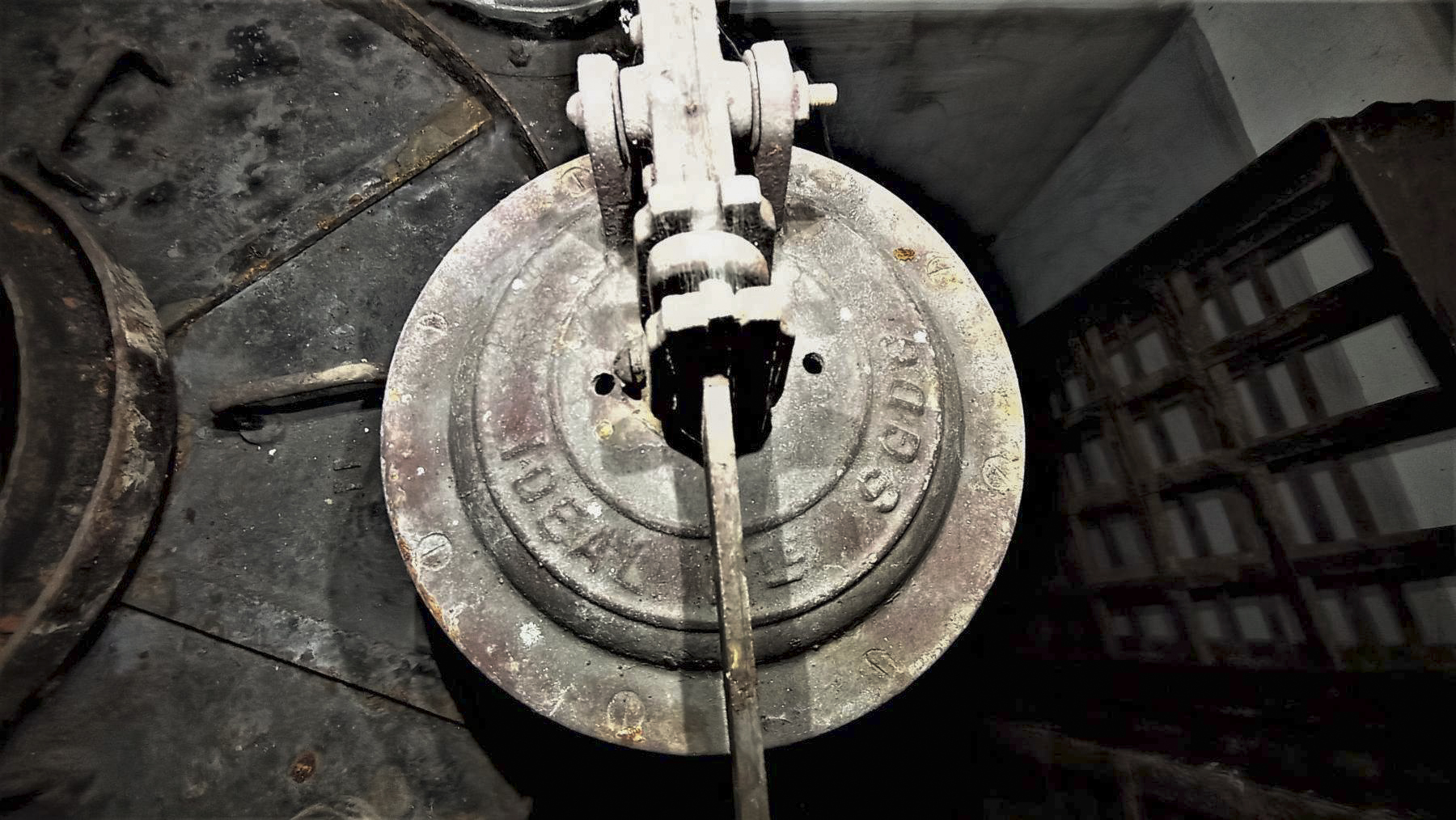 Ligne Maginot - BUCHHOLZBERG (I / 79° RIF) - (Abri) - Régulateur de tirage de la chaudière vapeur à charbon