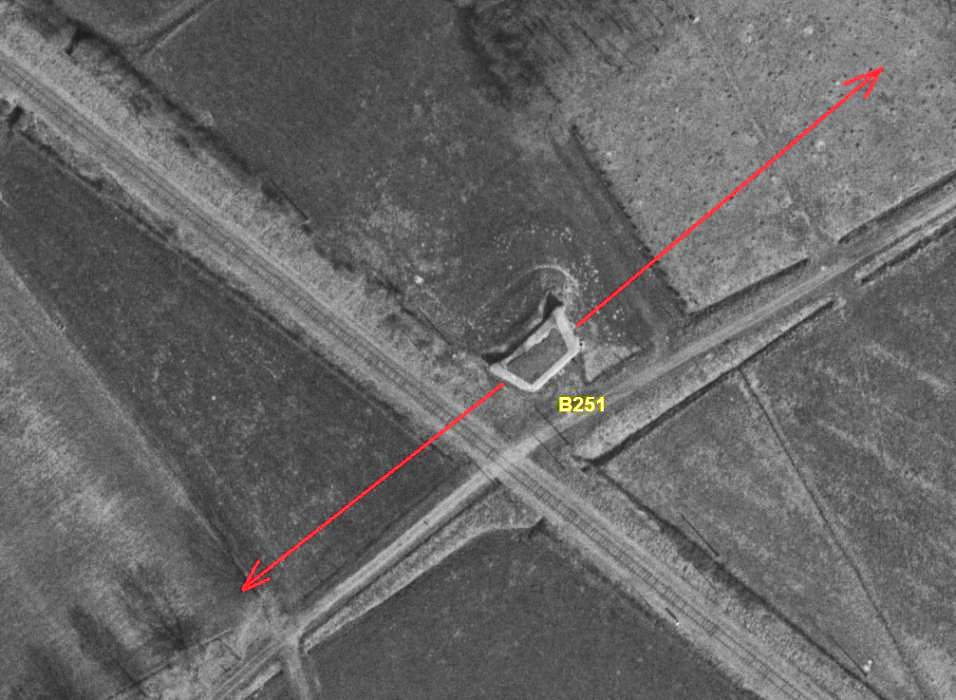 Ligne Maginot - B251 - LES QUATRE MONDES NORD - (Blockhaus pour canon) - 