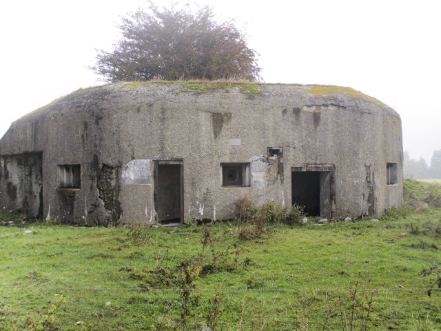 Ligne Maginot - B349 - MONTURY (Blockhaus pour canon) - Blockhaus situé dans un pré.